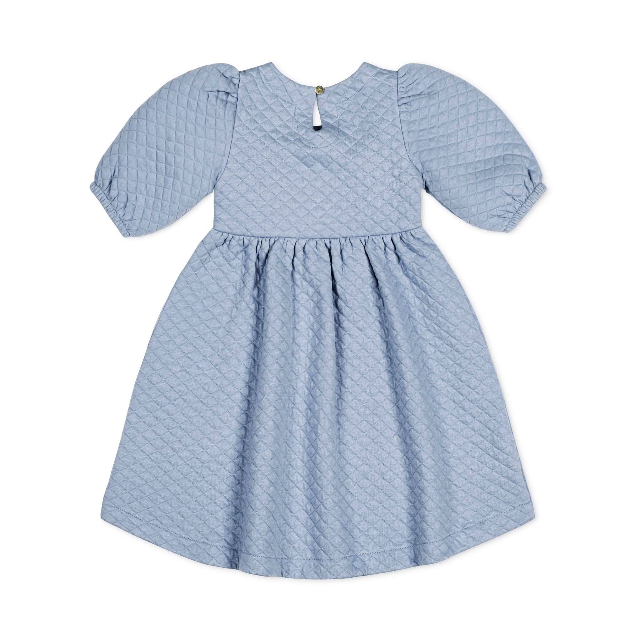 Image of Quilted Puff Sleeve Dress